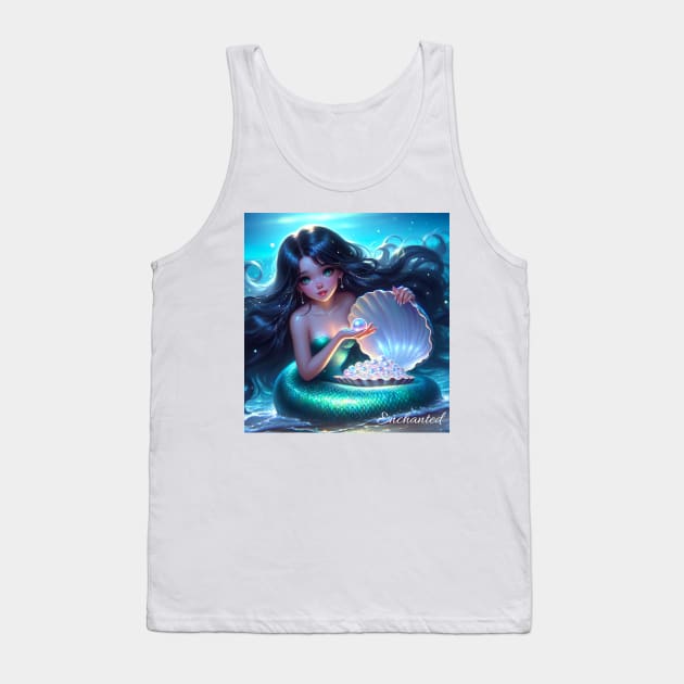 Enchanted Marmaid Tank Top by Mkt design